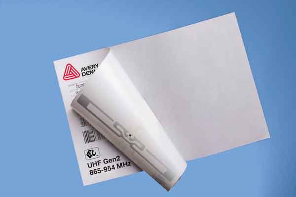 RFID tags often come in form of smart labels such as the one shown here_ label makers